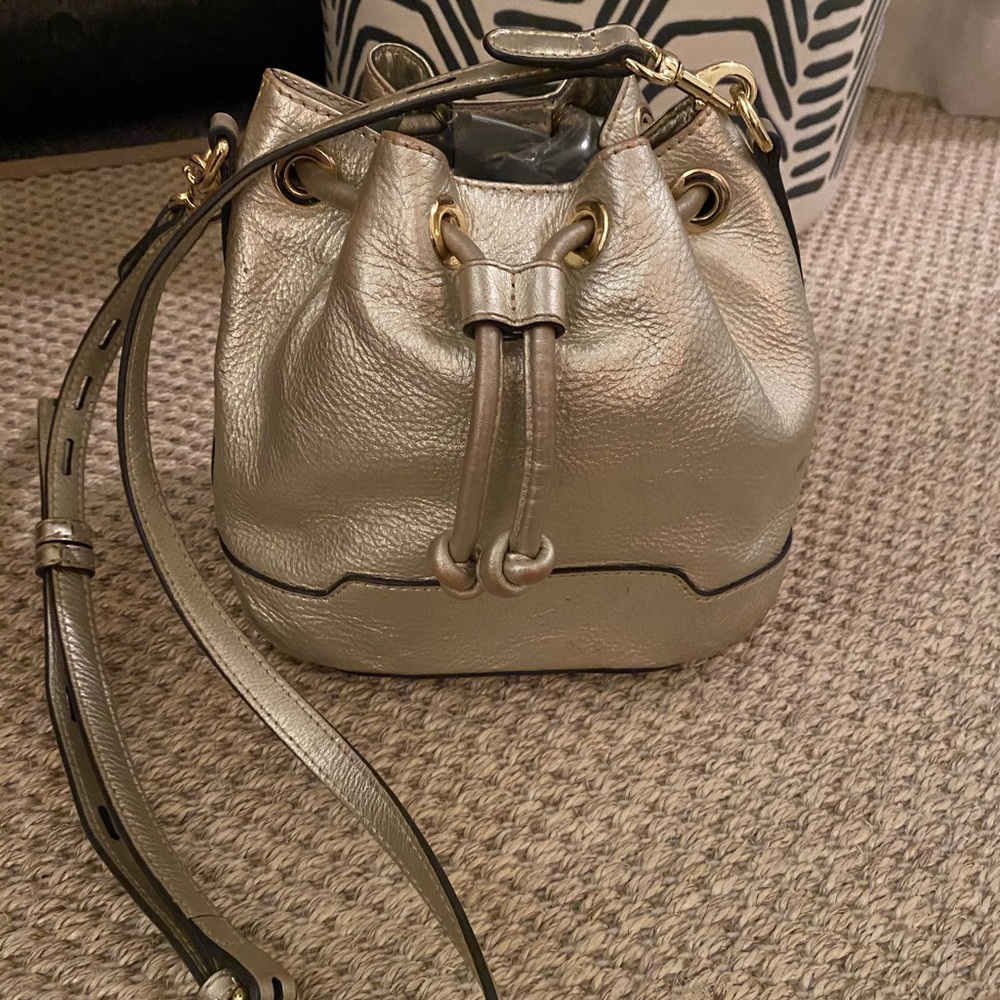Rebecca Minkoff Gold Bucket Bag